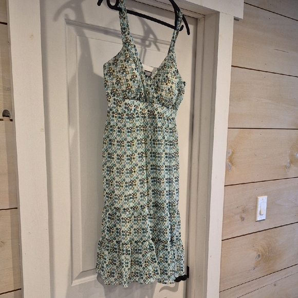 Spaghetti Strap Mini Dress in Light Blue Size 9/10 Very Good Cond - Picture 4 of 6